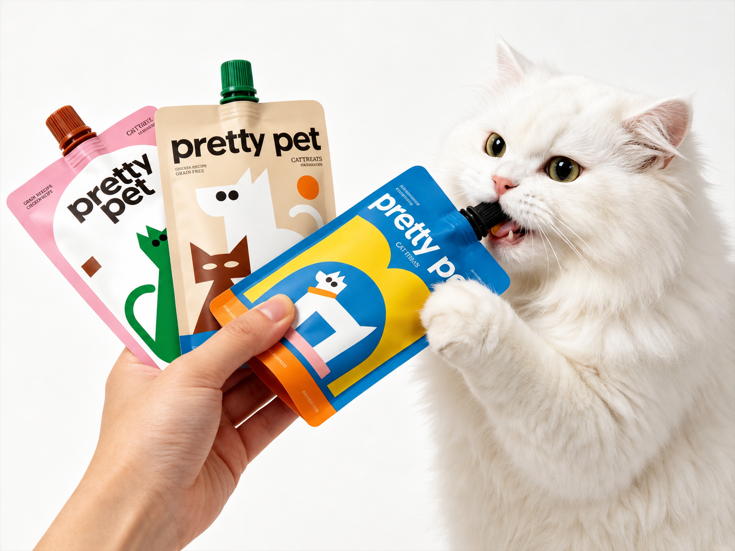 Pretty Pet 宠物零食包装设计二