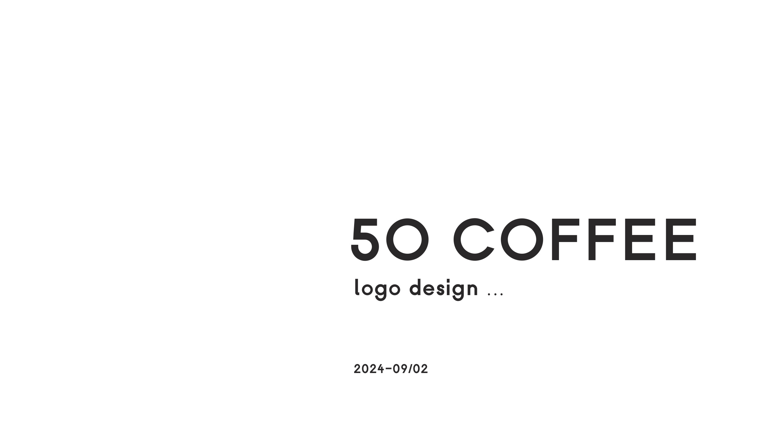 50coffee 品牌设计第 1 页