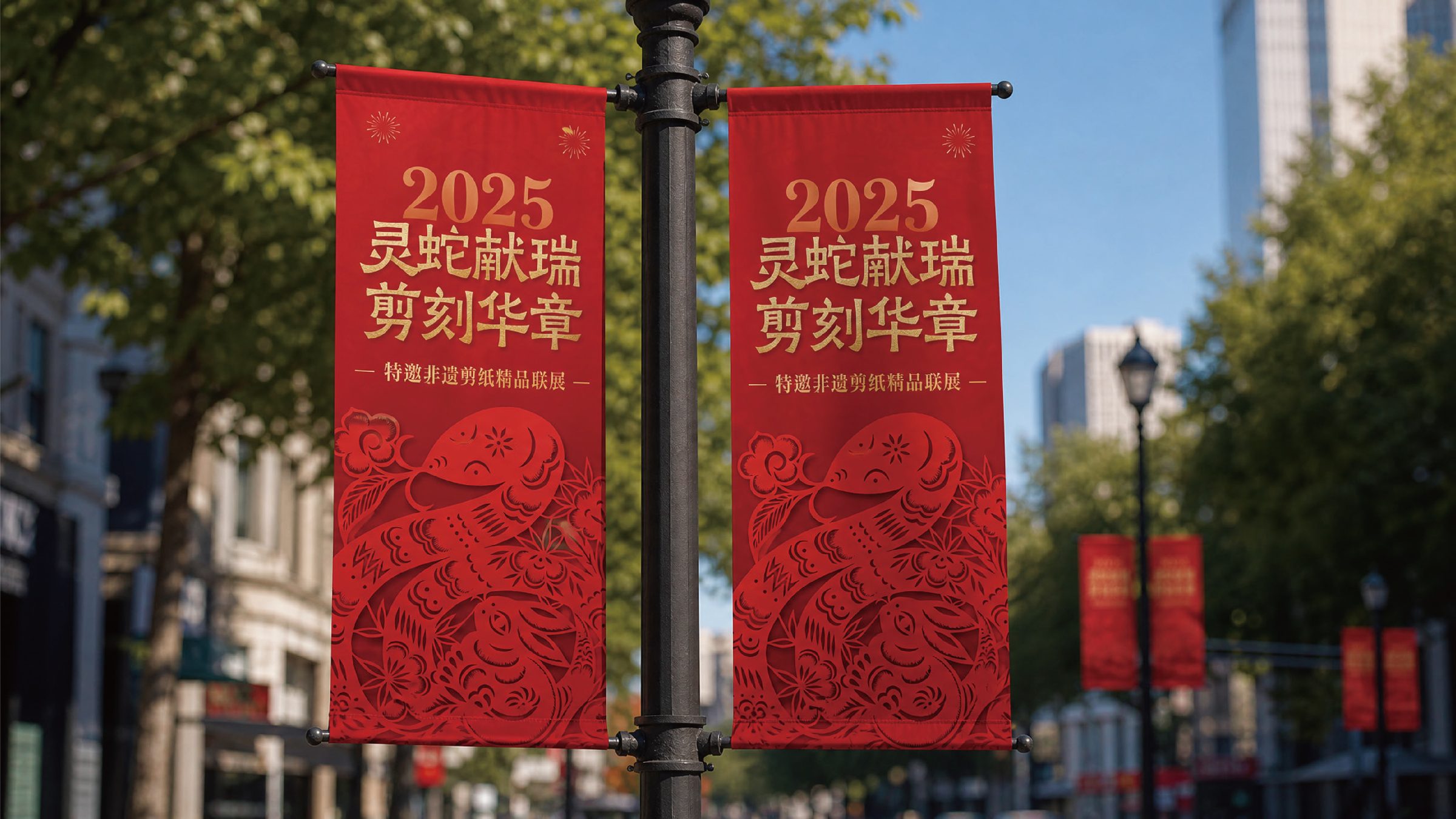 杨昭群新年剪纸展 活动设计第 6 页