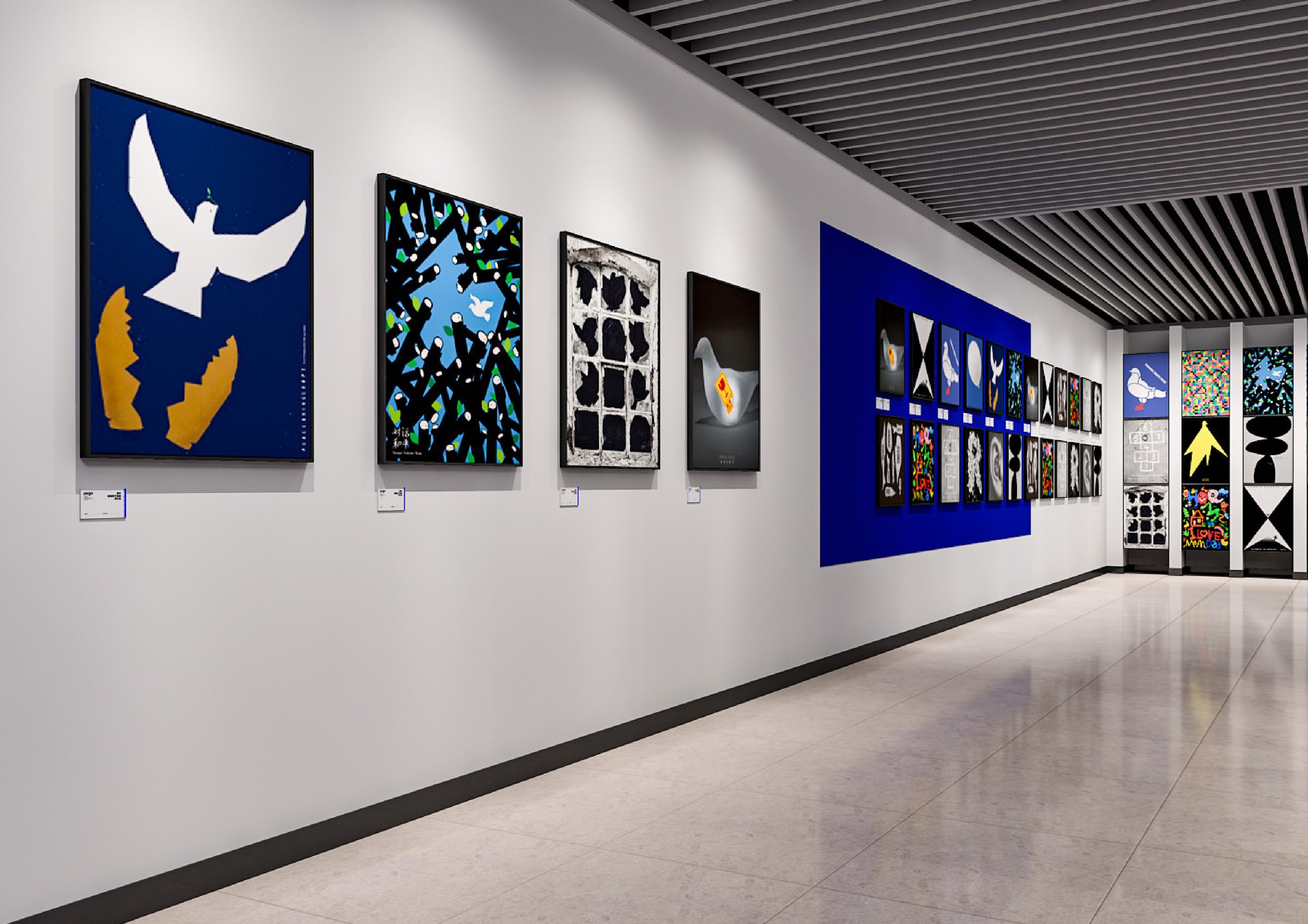 南京国际和平海报双年展设计方案 空间设计第 19 页