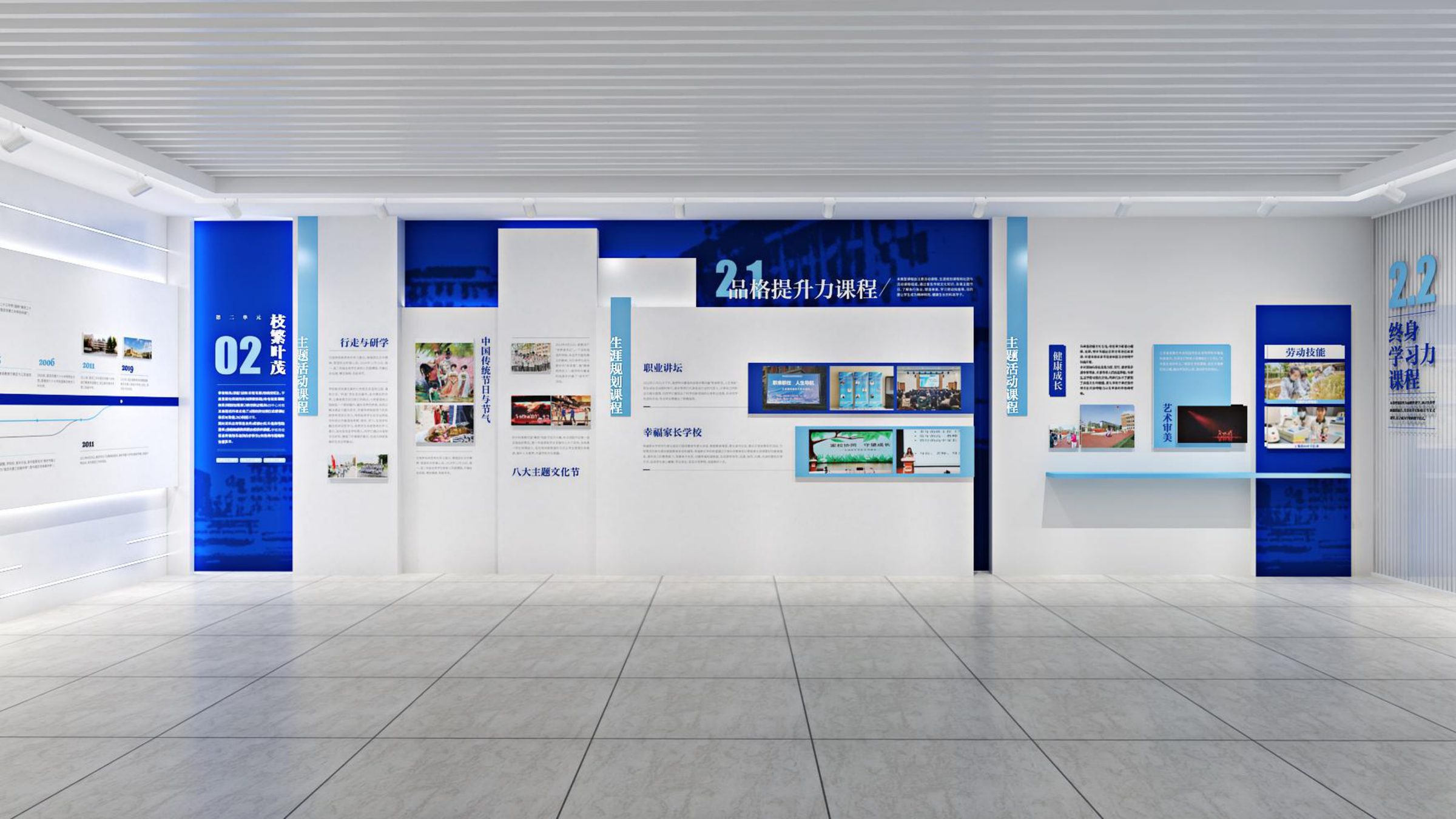 秦淮科高校史展示空间设计方案 空间设计第 9 页