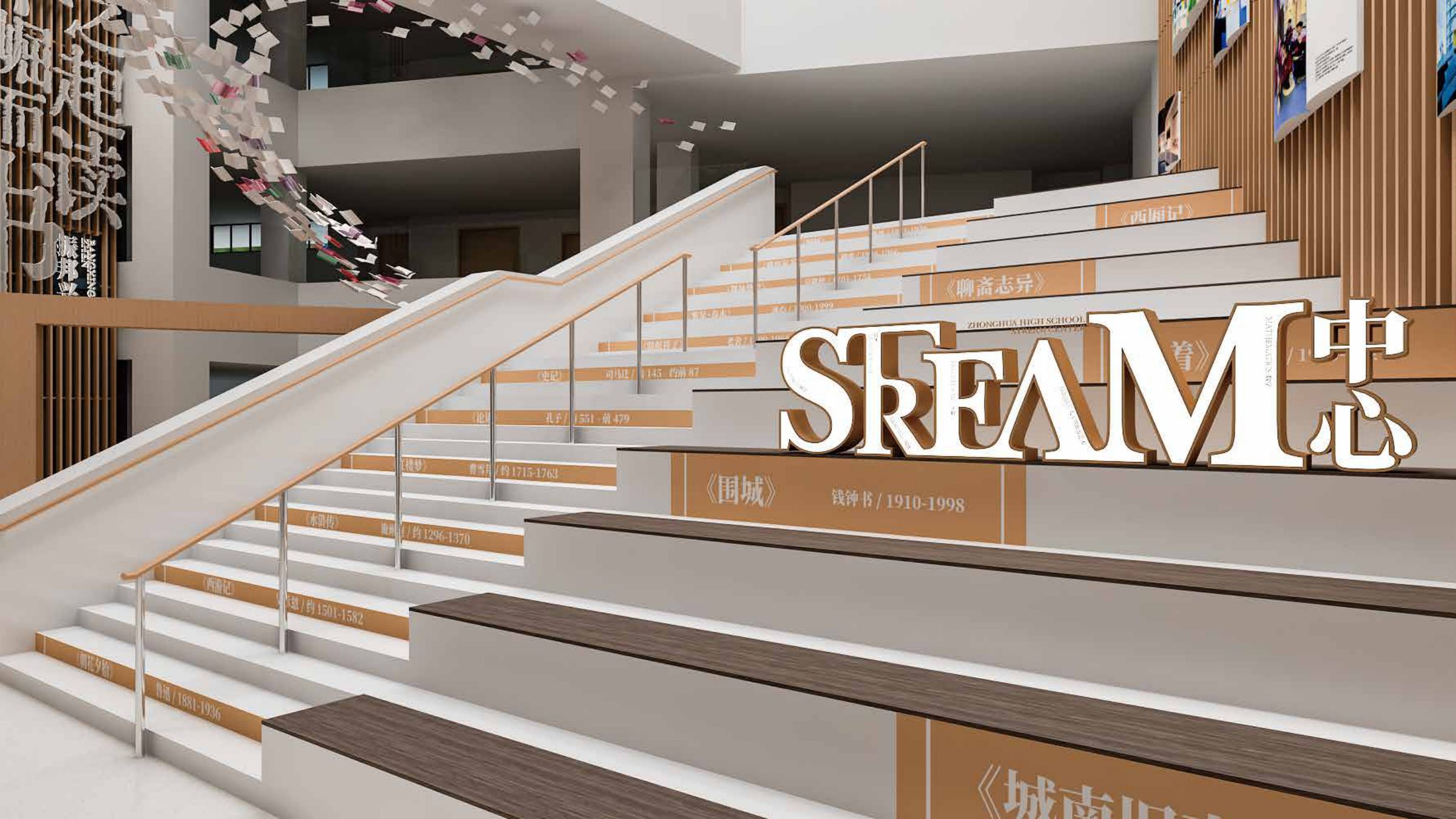 中华中学Stream空间一楼大厅策划设计方案 空间设计第 14 页