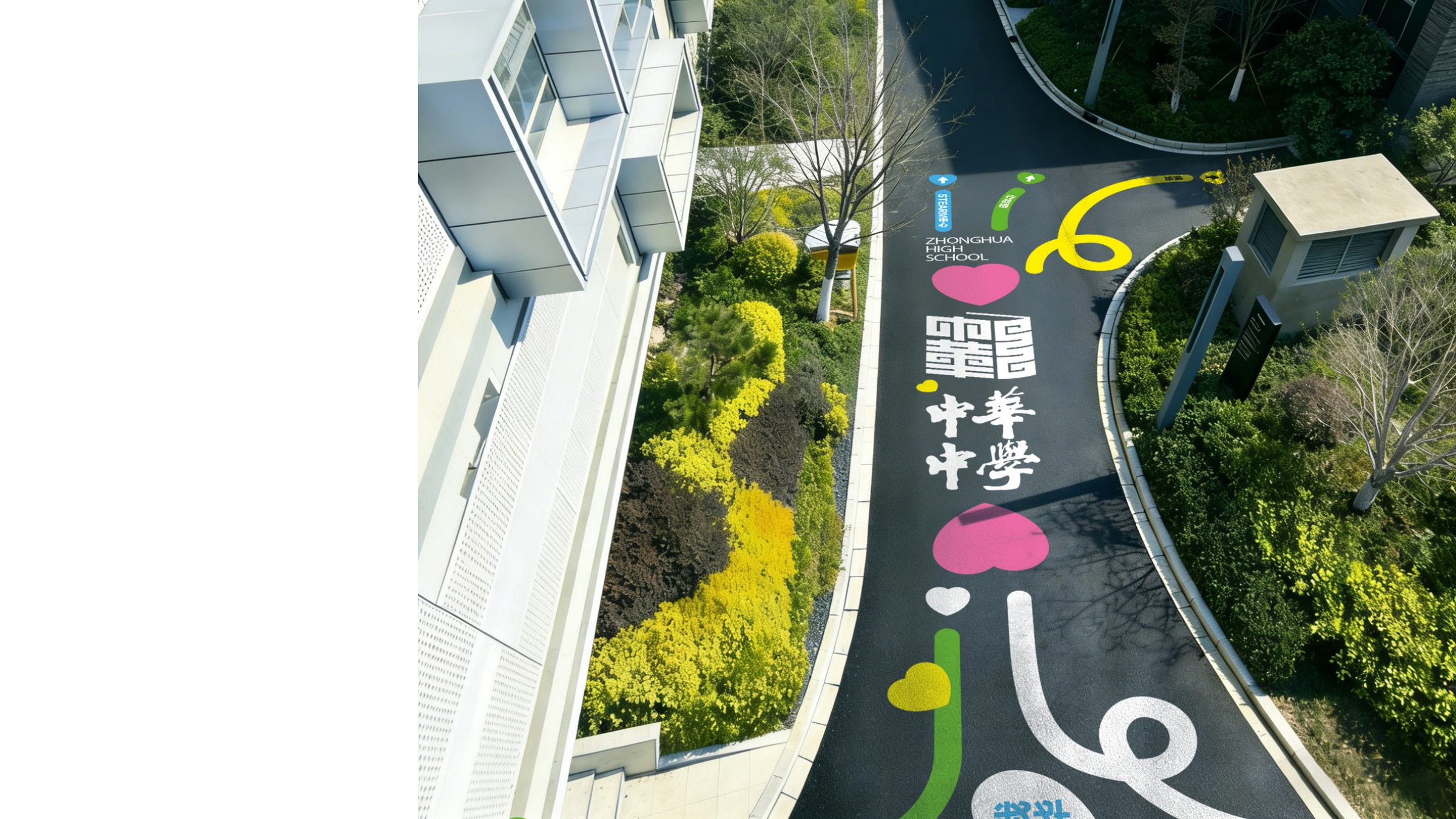 南京中华中学雨花校区校园道路文化升级改造方案 空间设计第 16 页